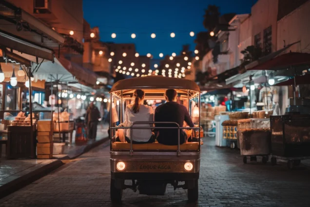 TukTuk Marrakech Desert Edge Tour, TukTuk Marrakech Night Tour