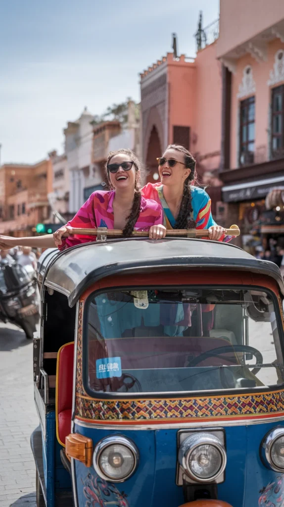 TukTuk Marrakech Garden Tour, TukTuk Marrakech Tour